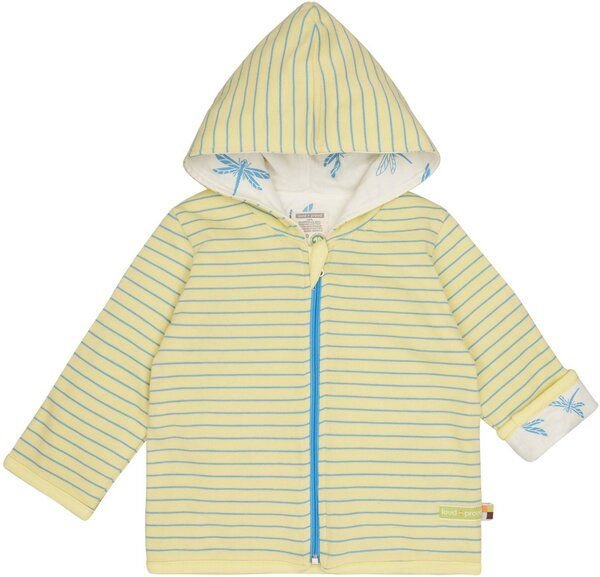 loud + proud Babys & Kinder Wendejacke mit Kapuze, GOTS-zertifiziert