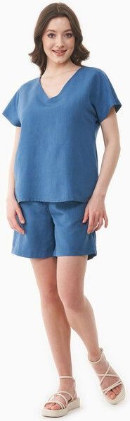 ORGANICATION Shorts aus TENCEL Lyocell und Leinen