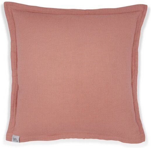 Hutch&Putch Musselin Sofakissenbezug - Kissenbezug - Zierkissen - aus 100% Bio-Baumwolle - Handmade in Germany