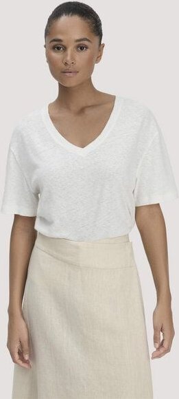 hessnatur T-Shirt Oversize aus Leinen und Bio-Baumwolle