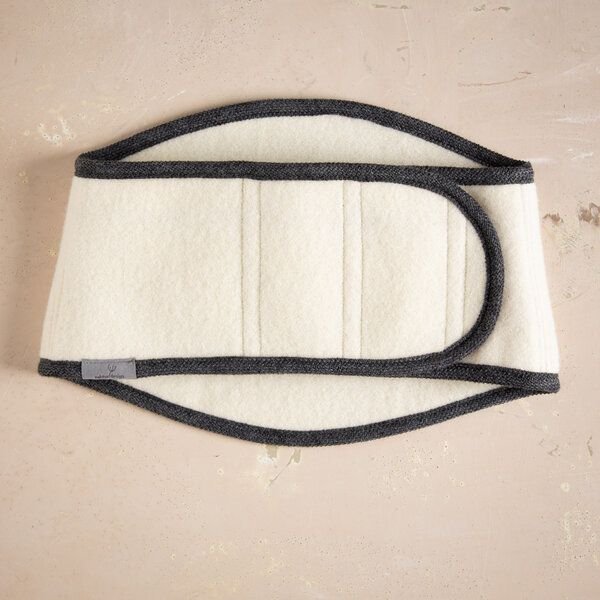 nahtur-design Premium-Rückenwärmer aus 100% Schurwolle | Extra-warm