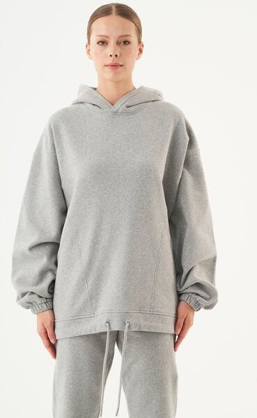 ORGANICATION ESSENTIALS-HANDE- Soft Touch Oversize Hoodie aus Bio-Baumwolle