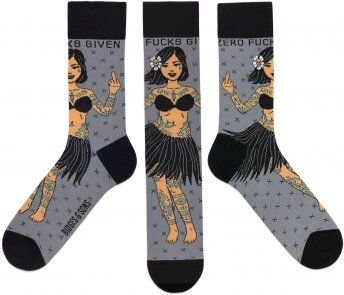 Bidges&Sons "Zero Fvcks Given" Socken