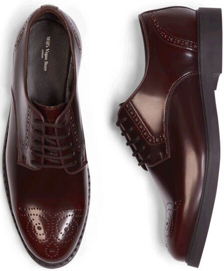 Will's Vegan Shop Charakteristische Brogues Schuhe Herren