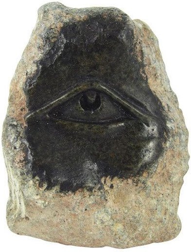 Little Zim All Seeing Eye - Steinkunst aus Afrika - M
