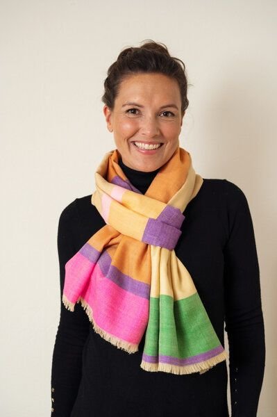 URBAN MEDLEY Merino Wool Scarf GOLDEN LIGHT