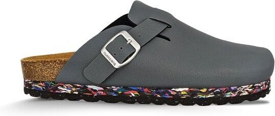 Nuoceans Clogs Smoke Grau - Vegan | Recycelt | Sohle aus Meeresmüll | Fair produziert | Made in Europe