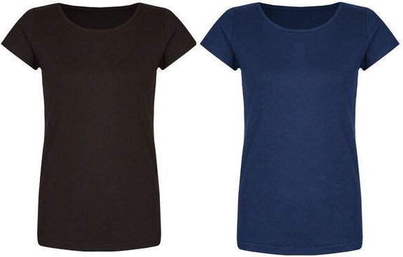 Brandless Basic Bio T-Shirt (ladies) Doublepack GOTS