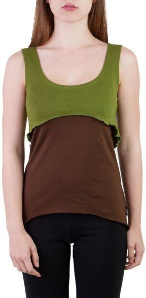 Ajna Top Dina grün-braun