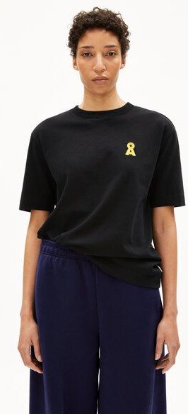 Thumbnail - ARMEDANGELS ICONIC Å TARJAA - Damen Heavyweight T-Shirt aus recyceltem Baumwoll Mix