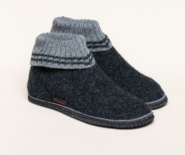 Kitz-Pichler Hüttenschuh MV Kauns - Filzhausschuh für Damen & Herren aus 100% Schurwolle