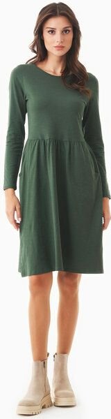 ORGANICATION Langarm-Jerseykleid aus Bio-Baumwolle