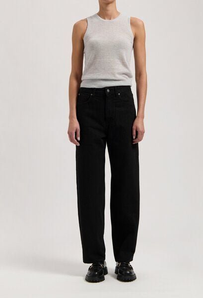 MUD Jeans Brooke High Barrel - Nero Nero