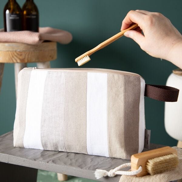 nahtur-design Nachhaltige Kulturtaschen | Leinen | verschiedene Farben