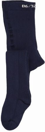 Baby Fleece-Socken Bio-Baumwolle GOTS navy, kuschelige Wintersocken für Babys & Kleinkinder, weich gefüttert, wärmend, r...