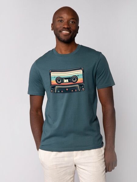 watapparel T-Shirt Unisex Retro Kassette