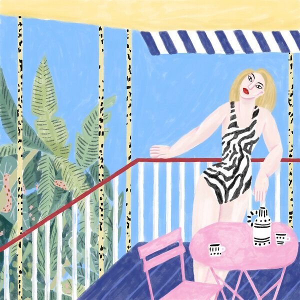 Photocircle Wandbild / Kunstdruck / Poster / Leinwand - Matin Tropical