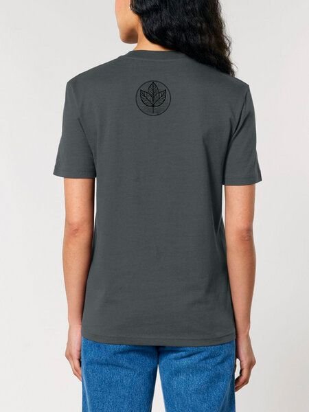 Human Family Bio Unisex Rundhals T-Shirt "Create - Circle Tree"