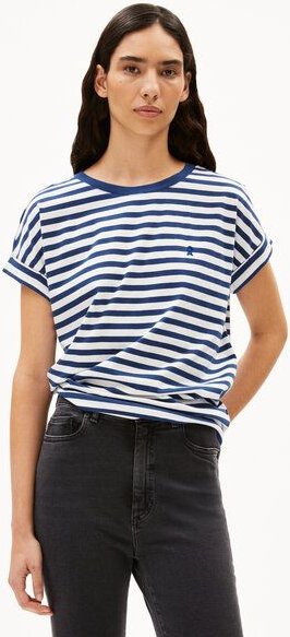 ARMEDANGELS IDAARA STRIPES Damen T-Shirt aus Bio-Baumwolle