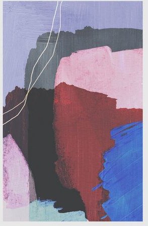 Photocircle Poster / Leinwandbild - Abstract Brush Strokes 53