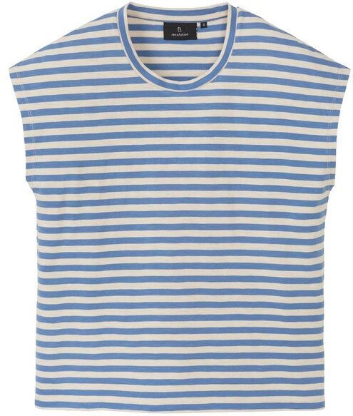 recolution T-Shirt ZINNIA STRIPES