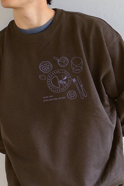 Kultgut Biofair- ESSENTIALS CREW Sweatshirt /Picnic Time