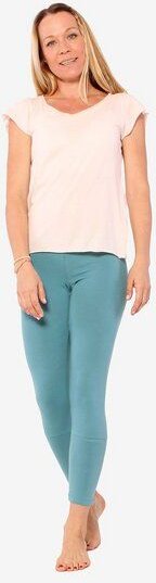 YOIQI Lässiges Shirt mit kurzem Arm aus biologischer Baumwolle