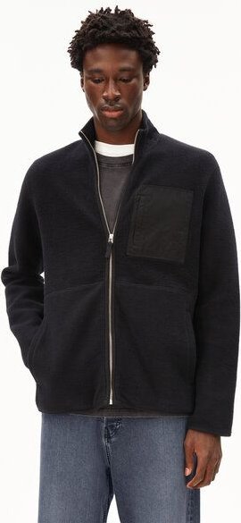ARMEDANGELS FLAABO FLEECE JACKET Herren Fleecejacke aus Bio-Baumwolle