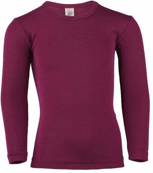 Thumbnail - Engel natur Langarmshirt Kinder aus Merinowolle und Seide