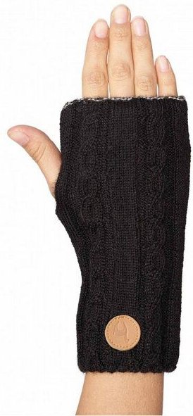 Apu Kuntur Alpaka Pulswärmer SUAVE wendbar aus 100% Baby Alpaka