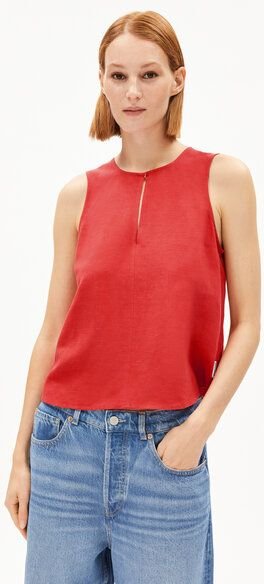 ARMEDANGELS RAFALAA LINO - Damen Top aus Leinen-Mix