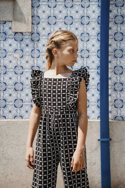 PETER JO Overall Carmen Tile