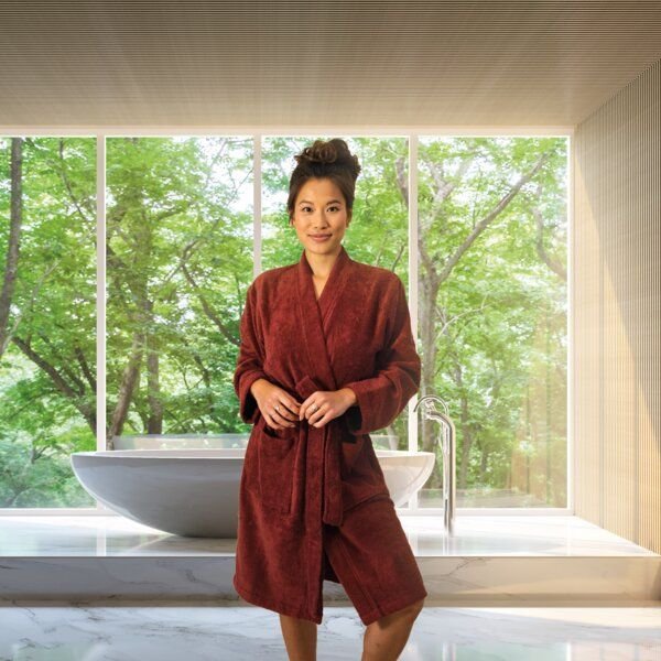 Kayori Sento - Bademantel - 35% Tencel / 65% Bio-Baumwolle