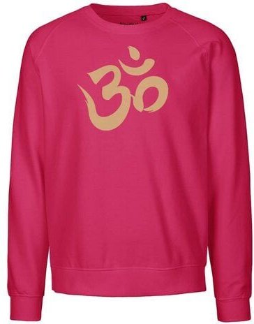 Peaces.bio - handbedruckte Biomode Bio Damen Sweatshirt Loose Fit Om