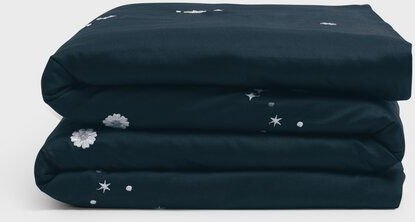 Yumeko Kinderbettwäsche Baumwollsatin Blueberry Starry Flower