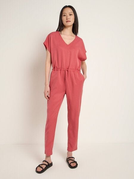 Thumbnail - LANIUS Jumpsuit STRIPE aus TENCEL und Bio-Leinen