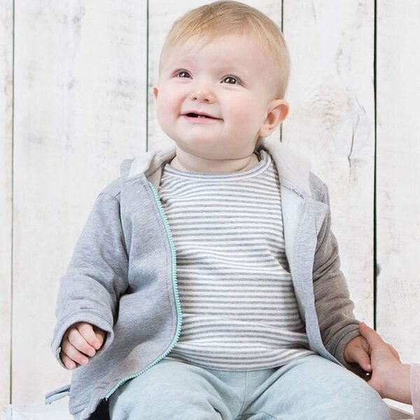 Baby Kapuzenjacke 'OrganicEra' aus Bio-Baumwolle