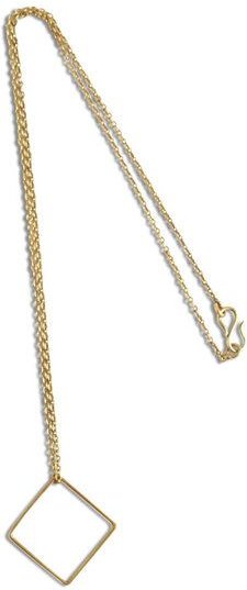 ting goods Halskette Single Shape aus Messing oder Silber