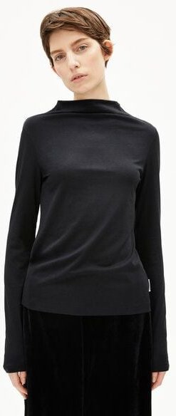 ARMEDANGELS CALUNAA - Damen Longsleeve aus Bio-Woll Mix