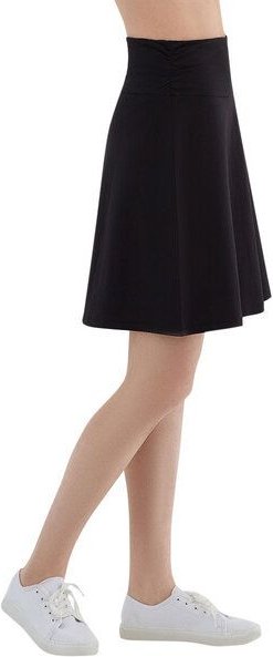 Leela Cotton Damen Sommerrock mit Komfortbund Bio-Baumwolle