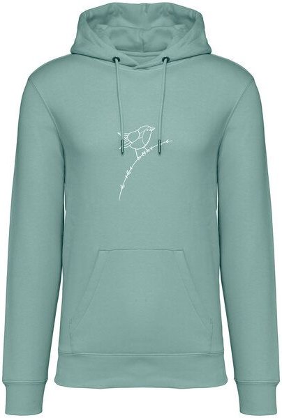 Greeenspired Basic Bio Hoody Nr. 4 Rotkehlchen 350g/m² XXS - 4 XL