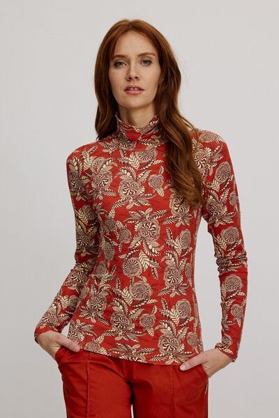 TRANQUILLO Feminines EcoVero-Shirt (W25C154)