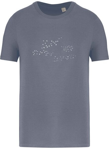 Greenspired Basic Bio T-Shirt Skybirds Nr. 4 ( 155g/m²) XXS - 5 XL