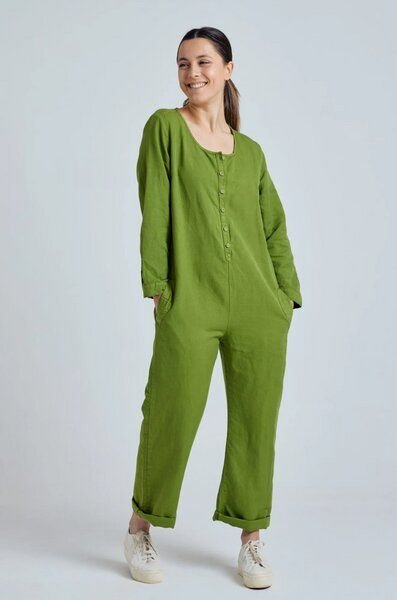 Flax and Loom Leinen Jumpsuit Modell: Clara