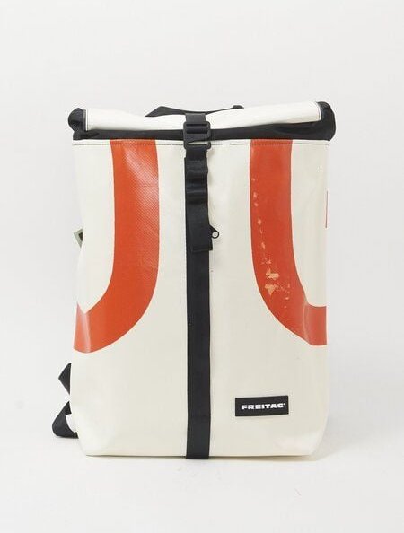 Freitag Rucksack - F155 Clapton - white orange