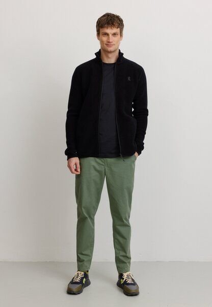 Herren Fleece Hoodie Jacke aus Bio-Baumwolle - BUXUS - recolution