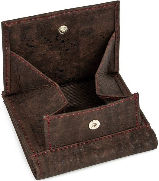 Simaru Geldbeutel aus Kork, vegan & kompakt, langlebige Geldbörse mit RFID-Schutz, Karten, Schein-& Münzfach für Damen &...