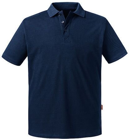 Russell Pure Organic Restposten Herren Pure Organic Polo Shirt Kurzarm 8 verschiedene Farben