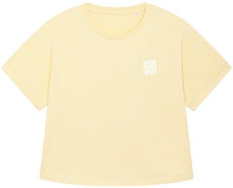 watapparel Oversize T-Shirt Frauen Basic Collider