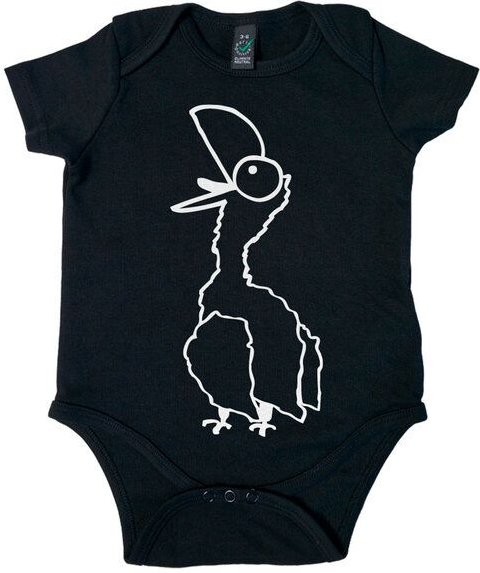 HANDGEDRUCKT "Schreihals" Baby Body